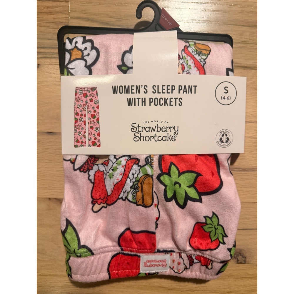 NWT Strawberry Shortcake Womens Sleep PJ 2 Pairs Lounge Shorts 2XL (18-20)
